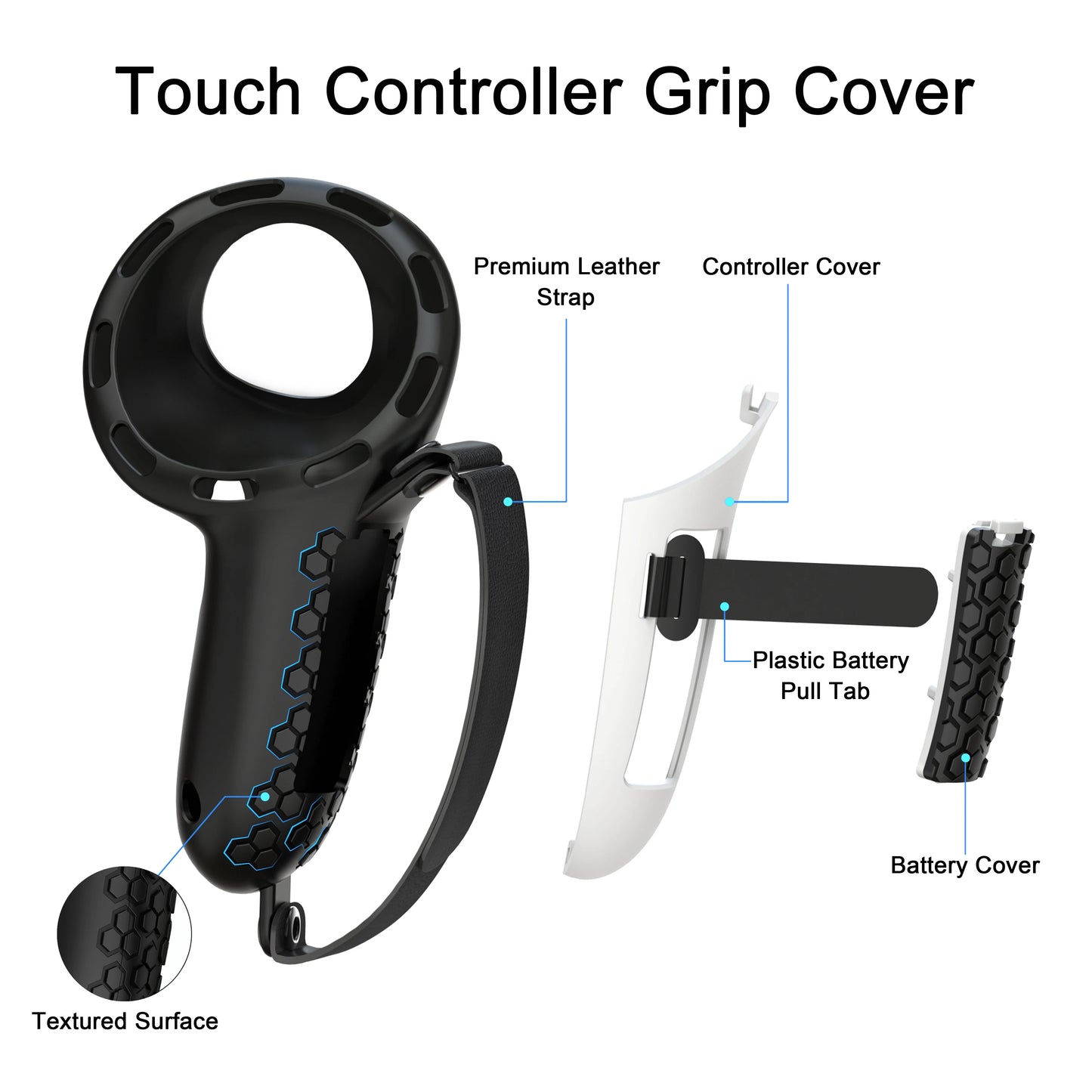 Etui de protection en silicone 10 en 1 pour casque de réalité virtuelle Meta Quest 3