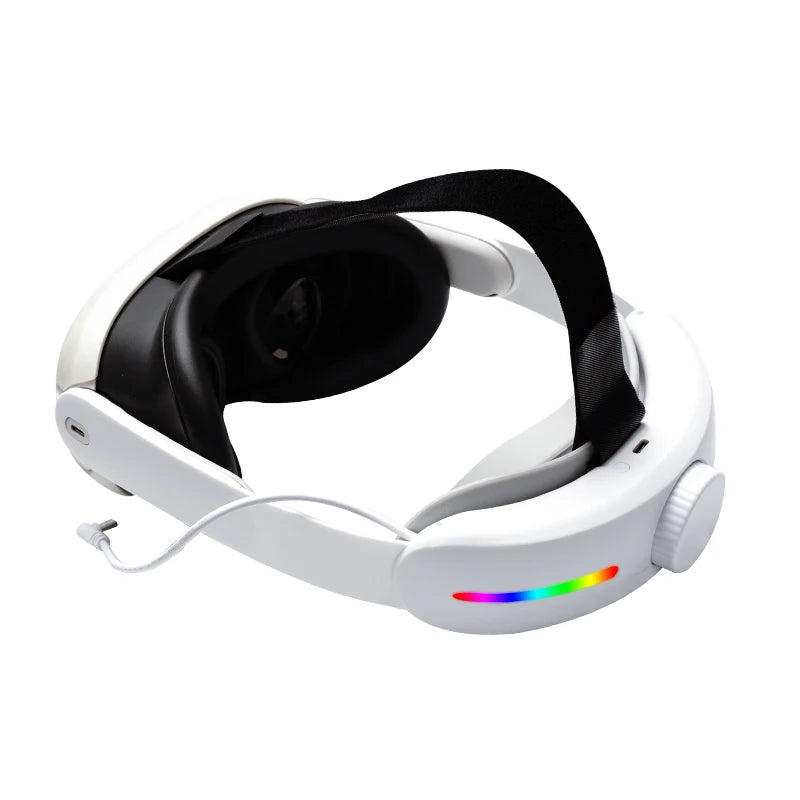 Sangle de tête avec Batterie 4000mAH pour casque VR Meta Oculus Quest 3 VR
