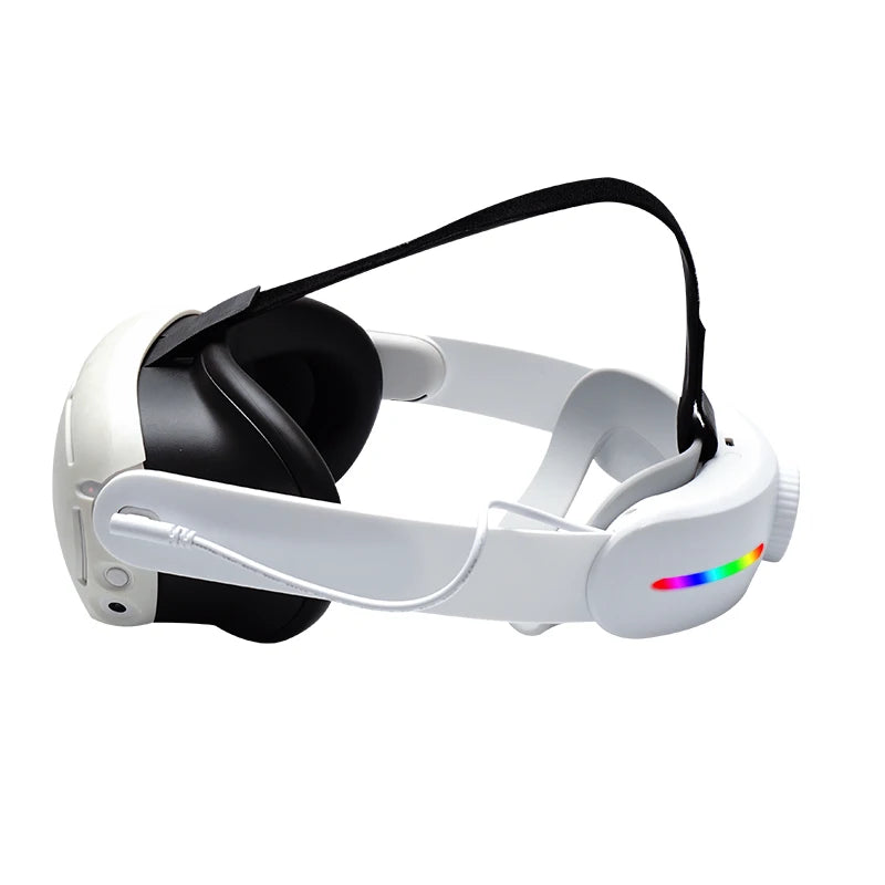 Sangle de tête avec Batterie 4000mAH pour casque VR Meta Oculus Quest 3 VR