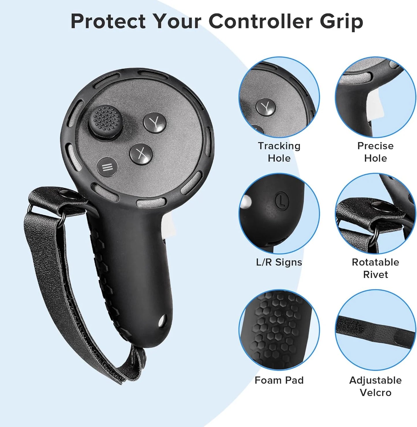 Kit d'accessoires pour casque VR Meta Quest 3
