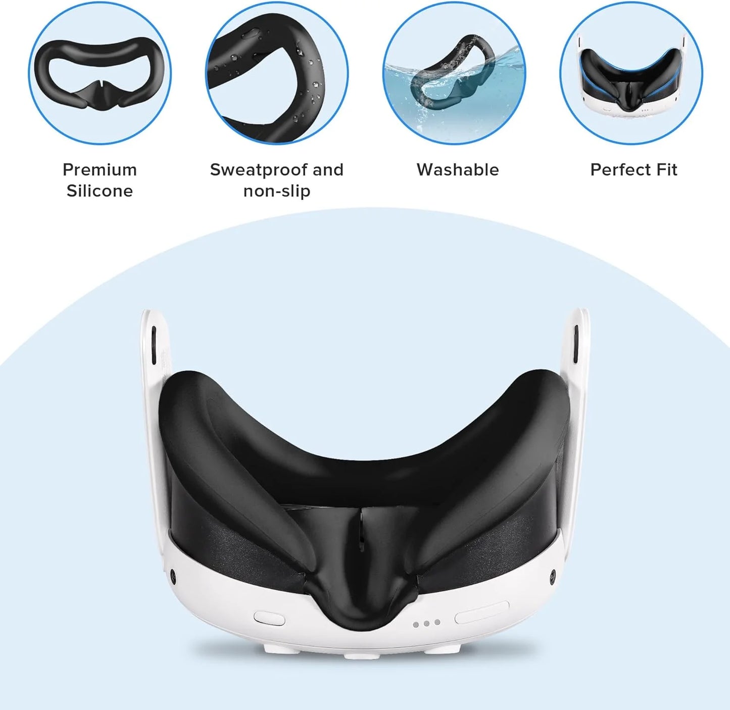 Kit d'accessoires pour casque VR Meta Quest 3