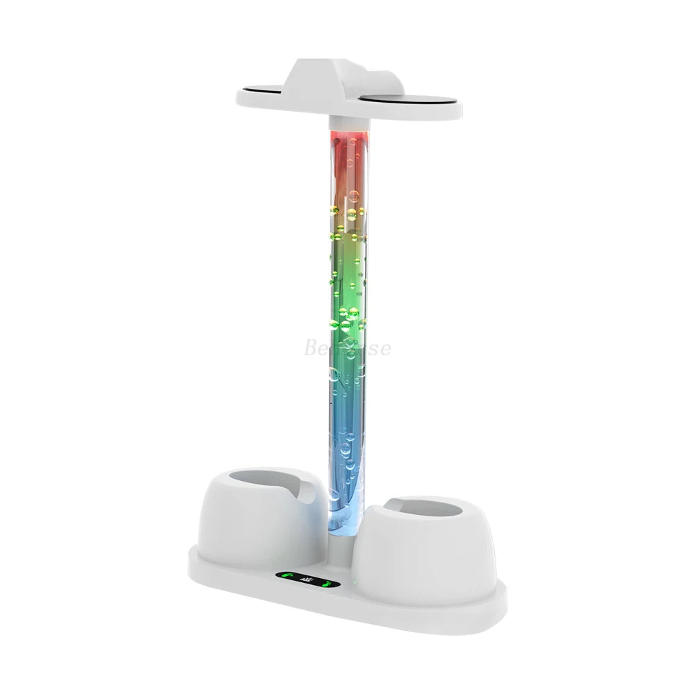 Base de recharge rapide pour casque VR Meta Quest 3/3S et accesoires , avec led de contrôle