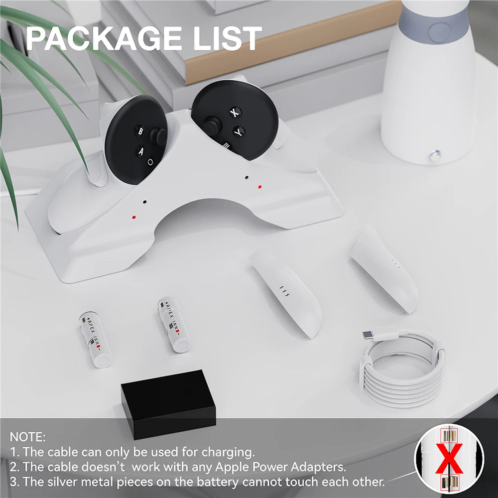 Dock de recharge pour joystick Meta Quest 3 / 3S