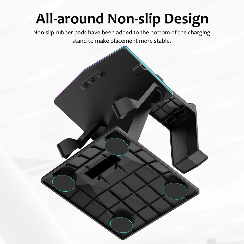 Support moderne design , pour Casque VR Meta Quest 3S et ses joysticks