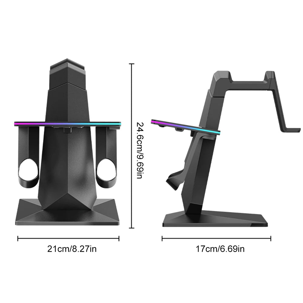 Support moderne design , pour Casque VR Meta Quest 3S et ses joysticks