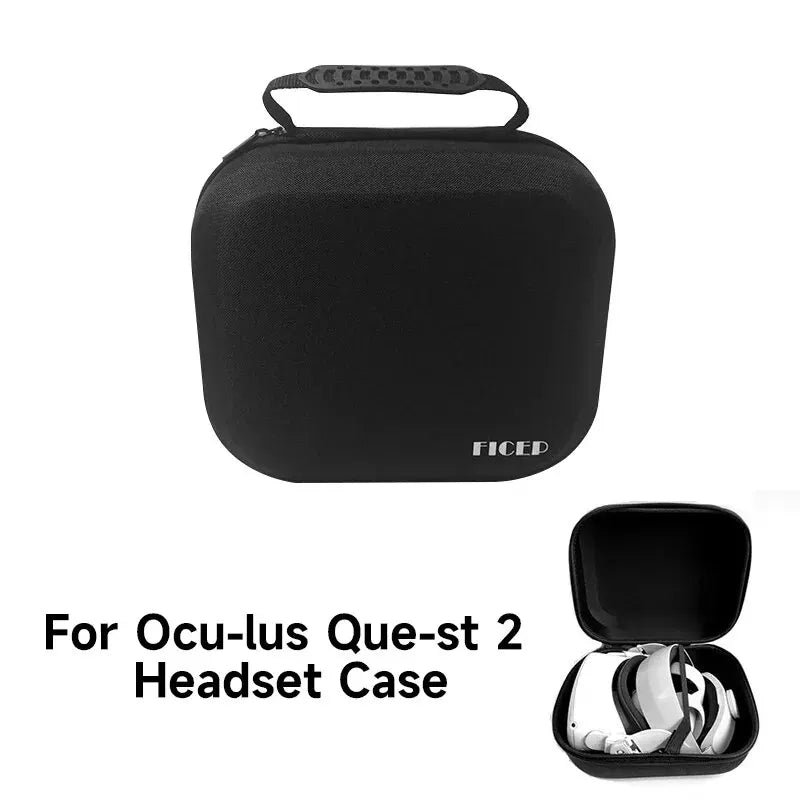 Sac pour Oculus Quest 2/ pico 4/ meta quest 3, étui portable de transport pour casque VR, rigide en EVA