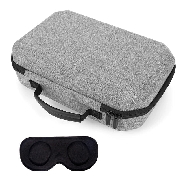 Etui de rangement et de transport antichoc EVA pour casque VR , avec bandoulière .