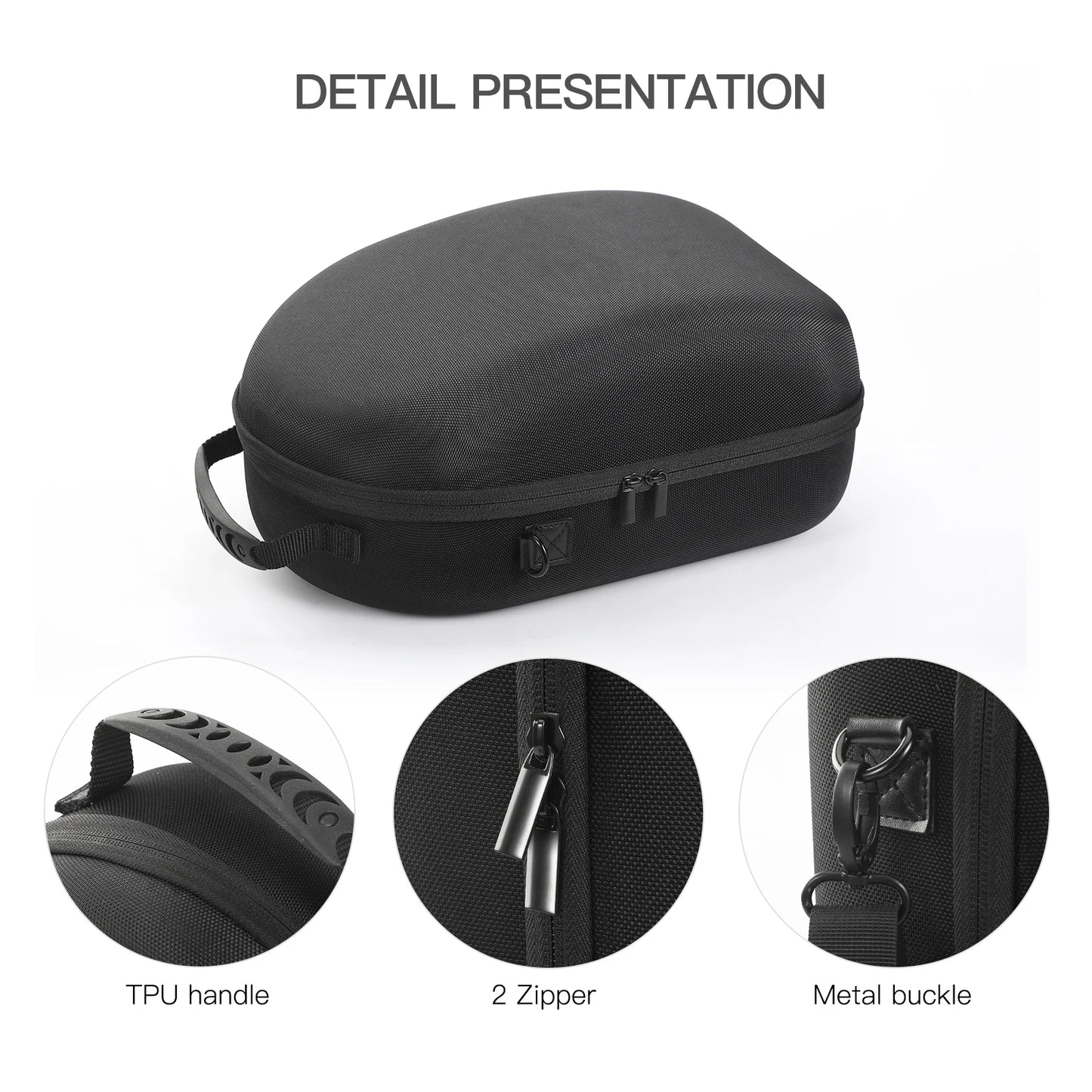 Sac de rangement et de trtansport rigide pour casque VR Meta Quest 3