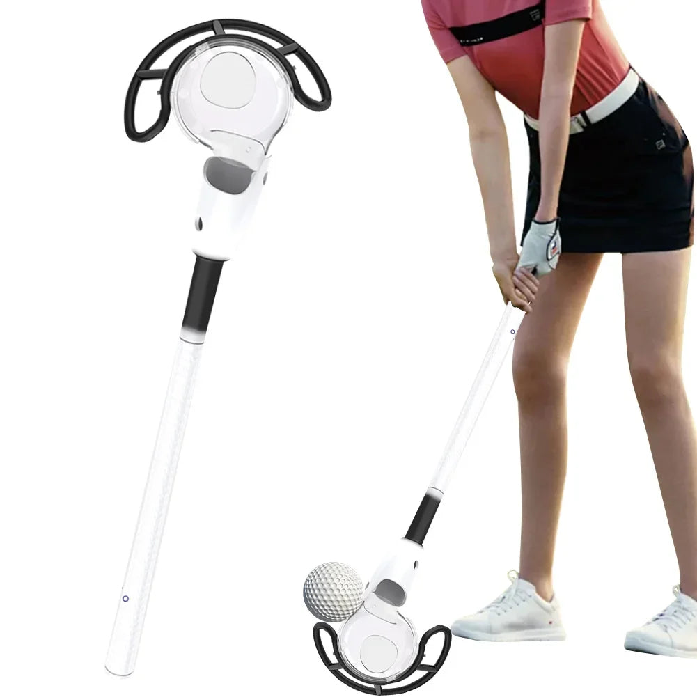Golfing Game Extension Adapter Non-Slip VR Golf Club Handle Attachment Anti-collision for Meta/Oculus Quest 3 for Oculus Quest 3