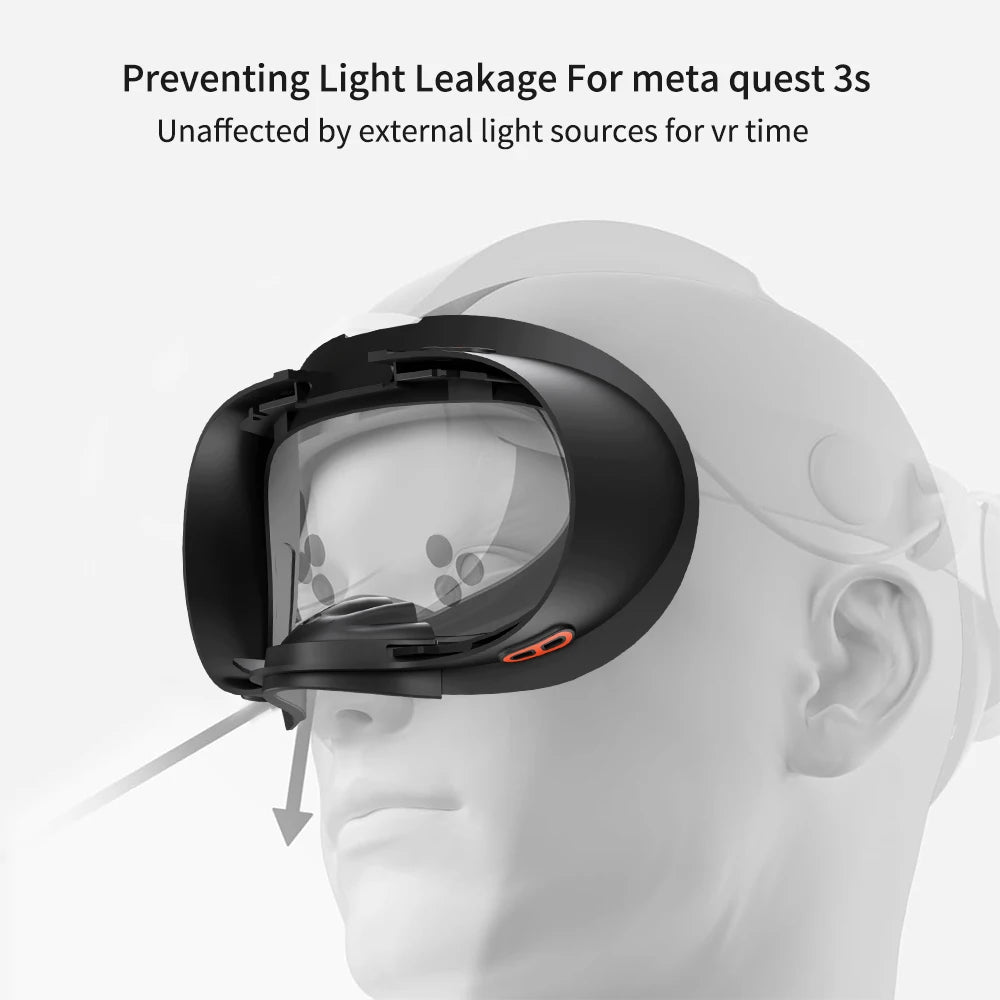 Support mousse de remplacement pour casque VR Meta Quest 3