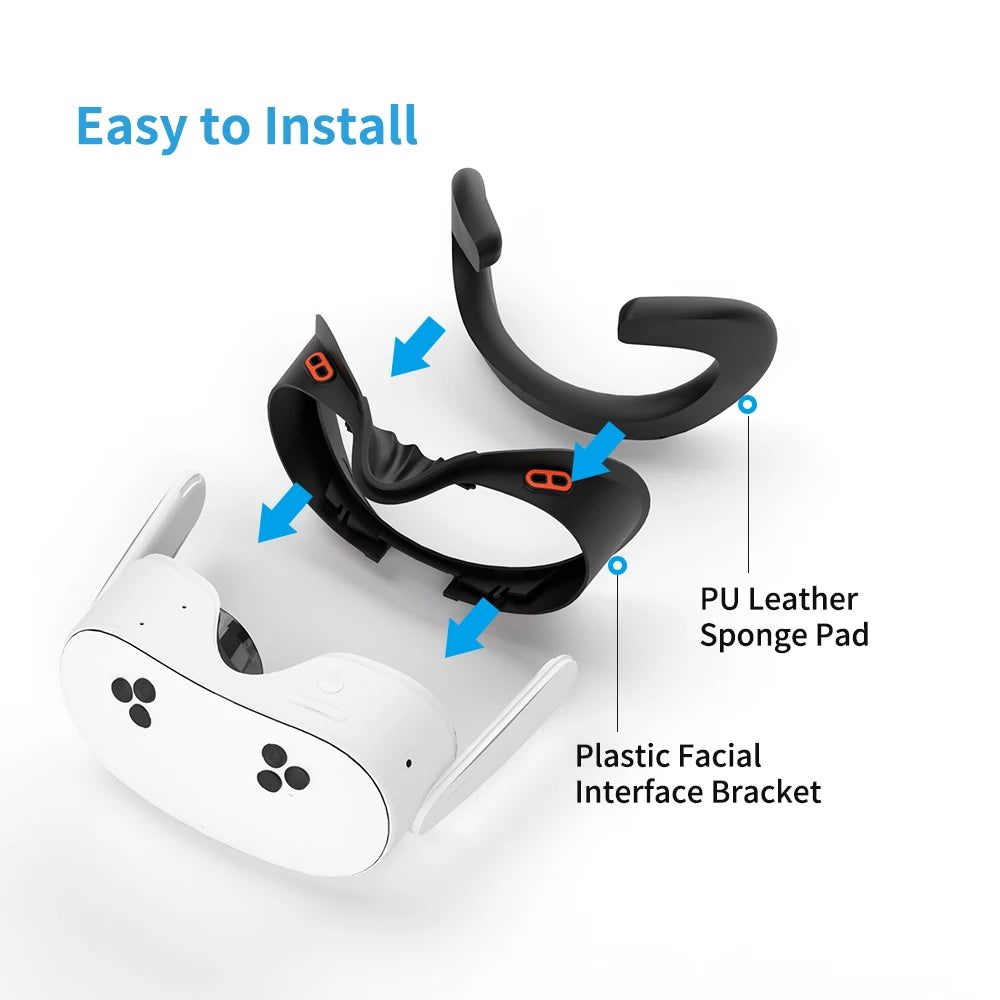 Support mousse de remplacement pour casque VR Meta Quest 3