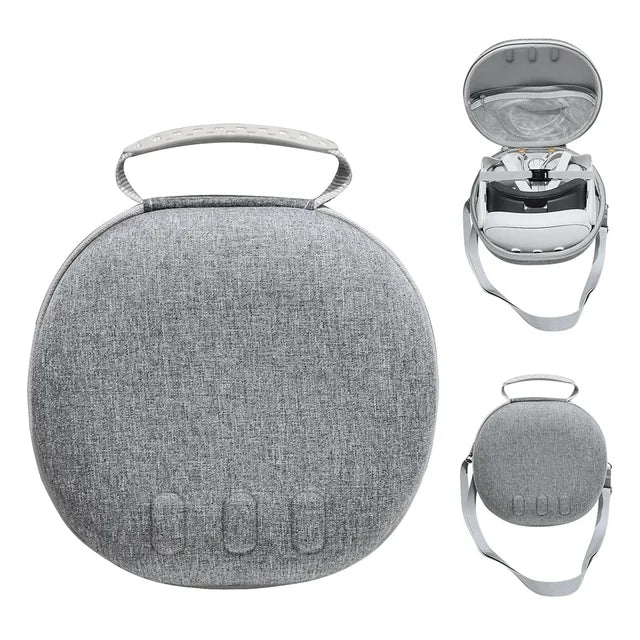 Portable Case For Meta Quest 3 Travel Carrying Case VR Larger Capacity Storage Bag For Quest 3 Protective EVA Bag VR Accessories