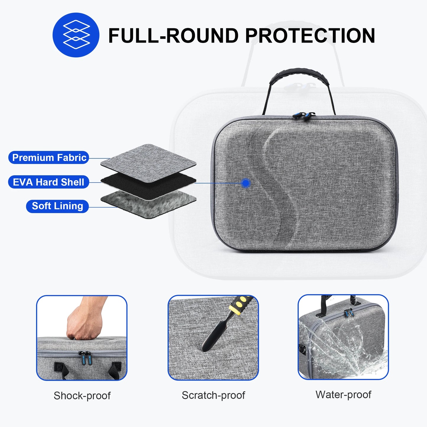 Sac de rangement et de transport pour casque vr Meta quest 3 / 3S