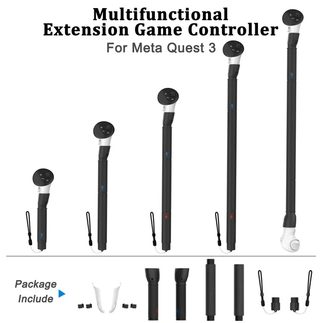 Extension de contrôleur pour casque VR Meta Quest 3/3S/2