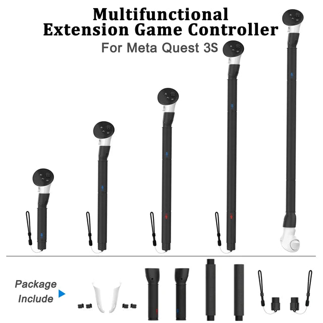 Extension de contrôleur pour casque VR Meta Quest 3/3S/2