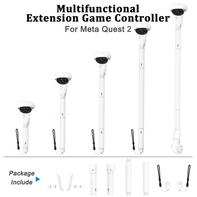 Extension de contrôleur pour casque VR Meta Quest 3/3S/2