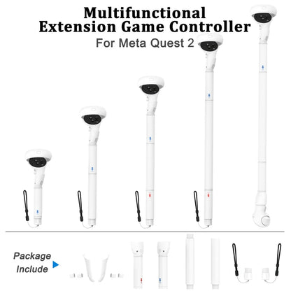 Extension de contrôleur pour casque VR Meta Quest 3/3S/2