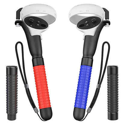 Poignées extensibles pour jeu de Golf et tennis pour controleur Oculus Quest 2