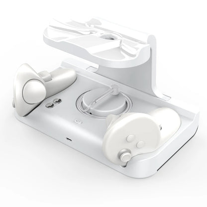 Dock de recharge pour  casque VR Meta Quest 3, avec emplacements de recharge pour accessoires